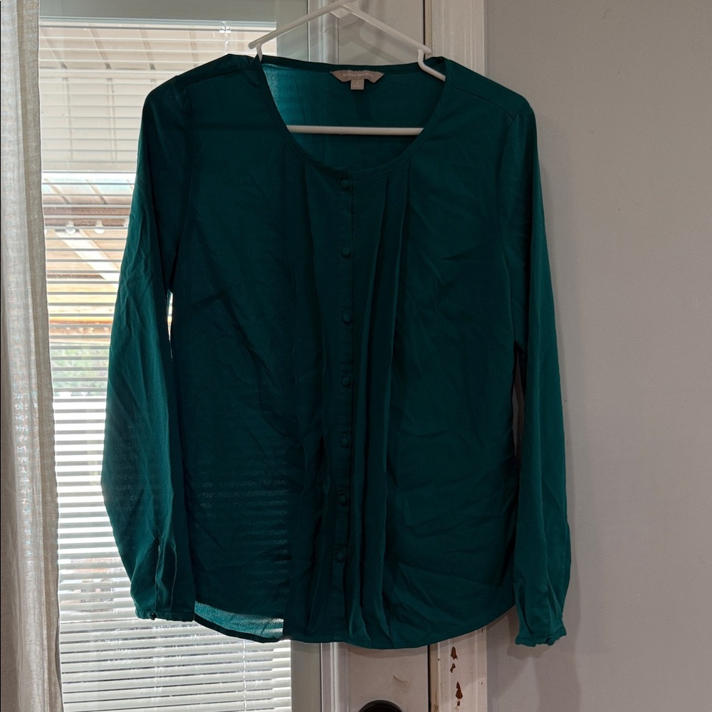 Banana Republic Deep Teal Blouse
